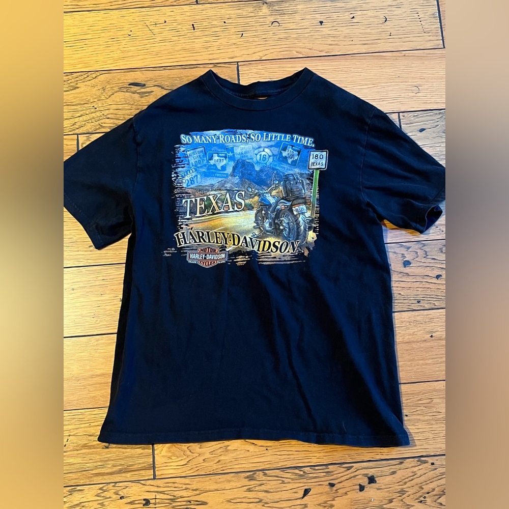 Allen Texas Harley Davidson t shirt